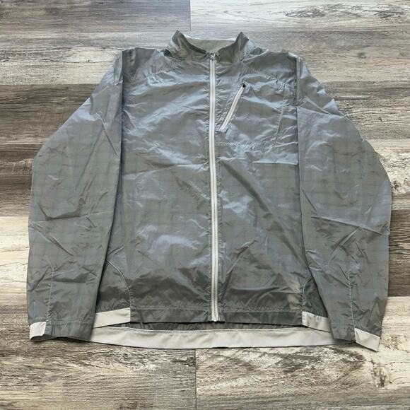 The North Face Flight Better Than Naked Gray Men Large Waterproof Running Jacket - Picture 1 of 11
